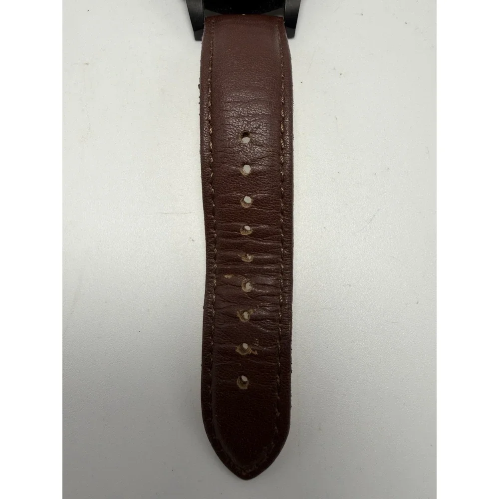 TruWood Voyager Napoleon Mens Watch New Battery 41MM 8